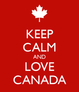 Keep Calm and love canada