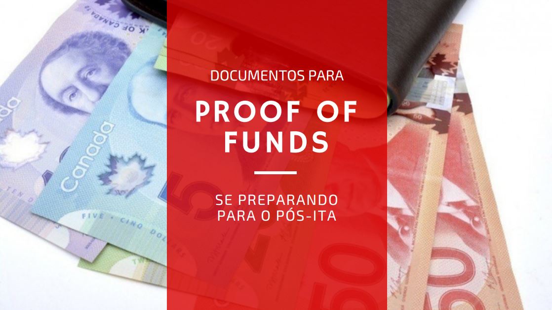 Documentos para o Proof of Funds – Se preparando para o pós-ITA