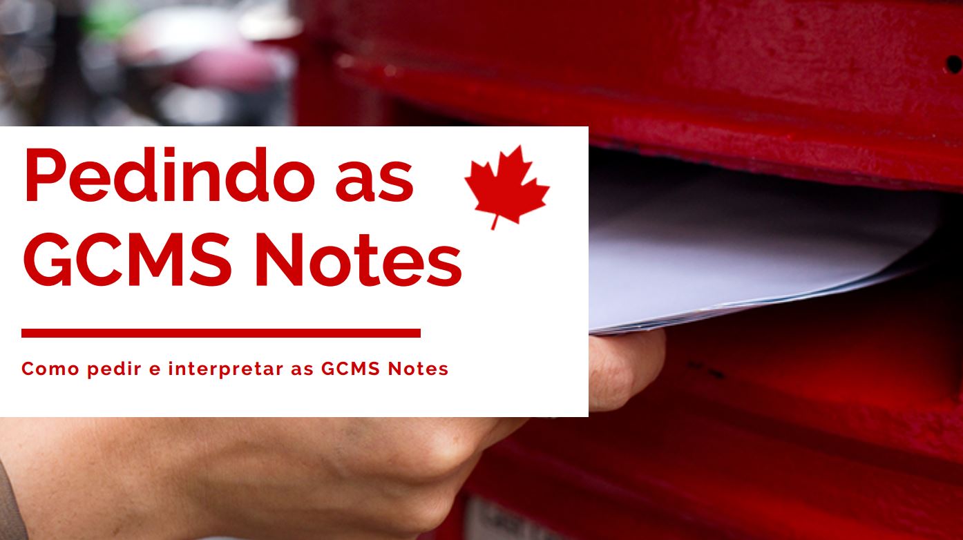 Pedindo e Recebendo as GCMS Notes