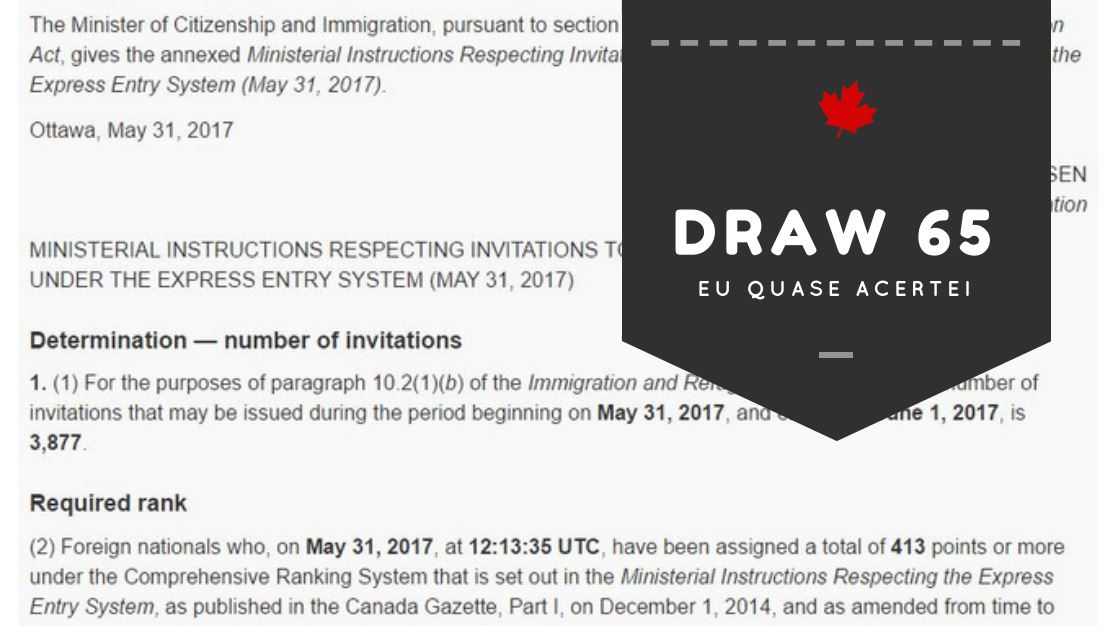 Draw 65 – Eu quase acertei!