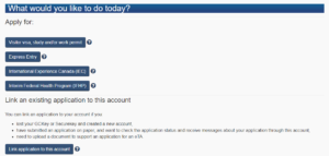 link application mycic CANADA