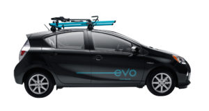 evo car share foto prius