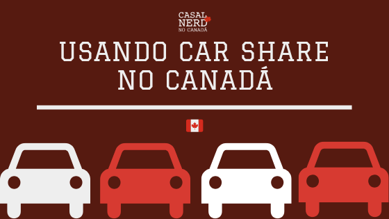 Usando car share no Canadá