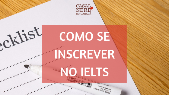 Como se inscrever no IELTS