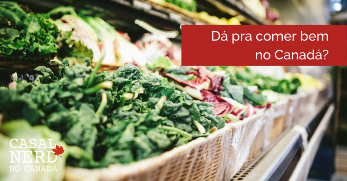 Comida no Canadá Comida no Canadá
